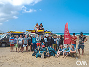 un nettoyage de plage réussi