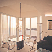 Surfvilla, salon avec vue