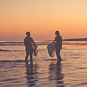 SUP au coucher du soleil à Jandia