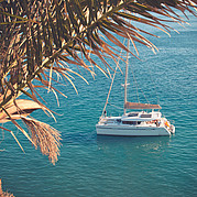 Bateaux sur l'Atlantique à Fuerteventura