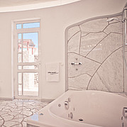 Surf Villa La Pared, salle de bain dans l'appartement