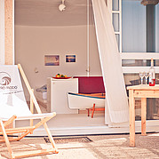 Terrasse du studio de La Pared