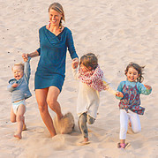 Surfcamp familial, dune de sable de Morro Jable