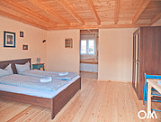 Surf Villa Fuerteventura, bungalow chambre à coucher en bois