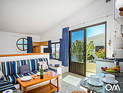 Appartement entièrement équipé avec vue sur la mer dans notre camp de surf à Morro Jable